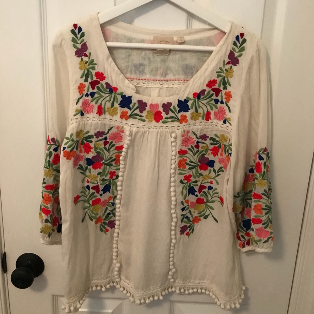 Anthropologie Vanessa Virginia Blouse